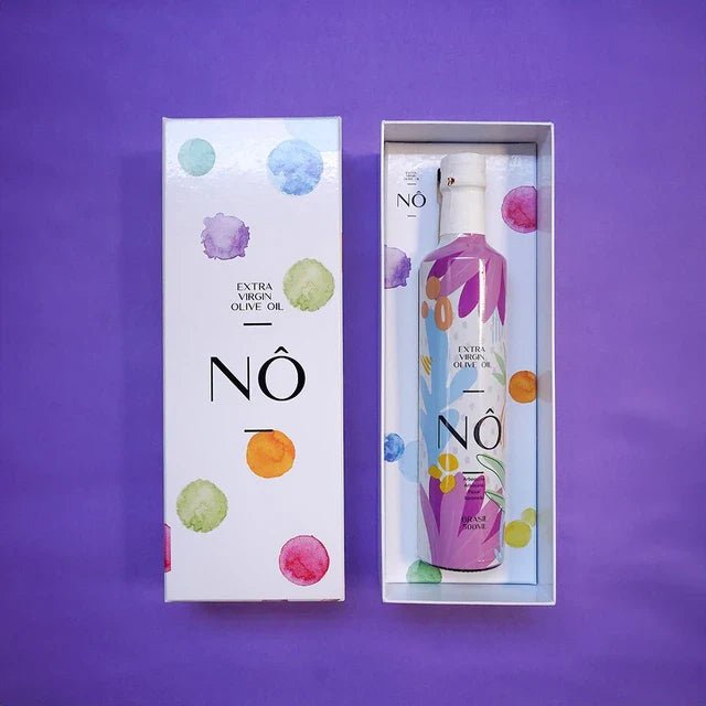 Caixa Presente com Nô Floral 500ml - Nô Azeites | Shop
