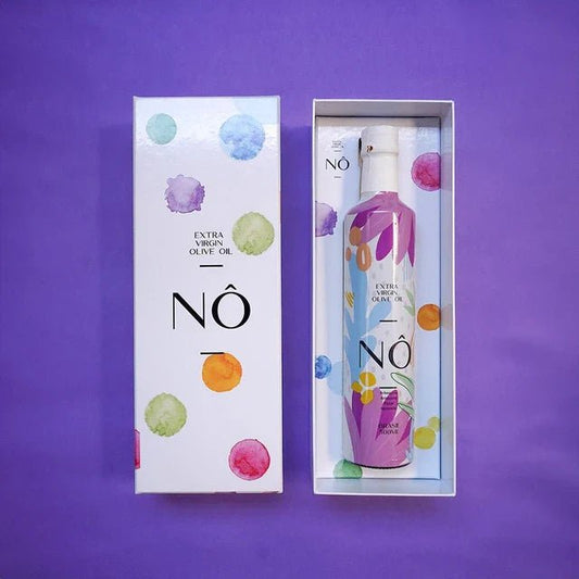 Caixa Presente com Nô Floral 500ml - Nô Azeites | Shop
